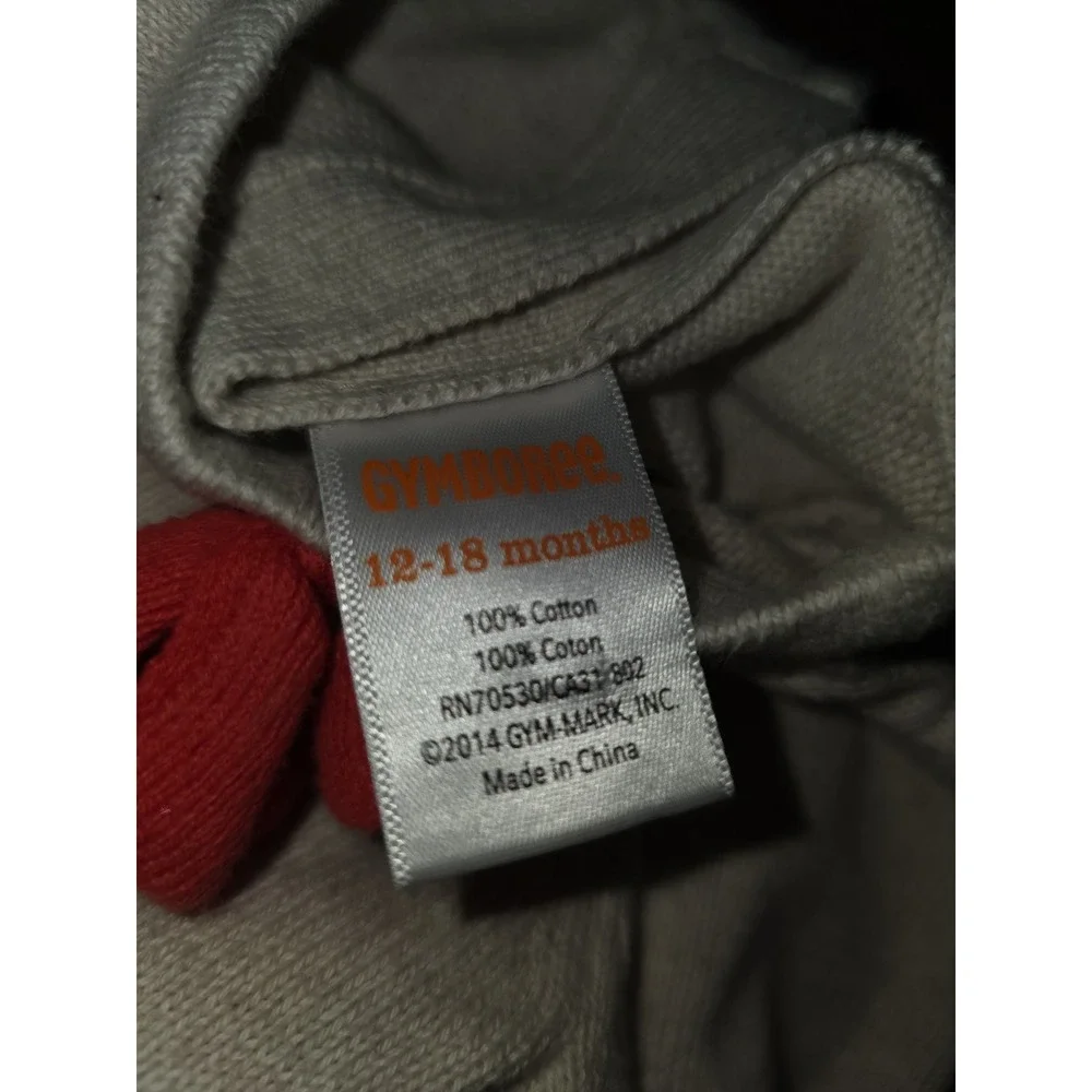 Gymboree mod about orange dog sweater‎ dress size 12 18 months
